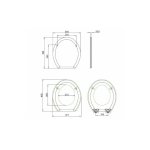 Burlington Bespoke Deska sedesowa Matt Green S102