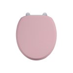 Burlington Bespoke Deska sedesowa Pink/Brushed Nickel S54BNKL