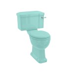 Burlington Bespoke Miska stojąca do kompaktu 51,5x72 cm Cosmic Green P5GRN