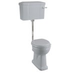 Burlington Bespoke Miska stojąca do górno lub dolnopółku 52,4x36 cm Moon Grey P2GREY