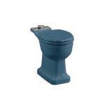 Burlington Bespoke Miska stojąca do kompaktu 43,5x35,5 cm Alaska Blue P5BLUE