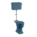 Burlington Bespoke Miska stojąca do kompaktu 43,5x35,5 cm Alaska Blue P5BLUE