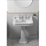 Burlington Bespoke Umywalka ścienna 56x47 cm jednootworowa, Martinez B41THMART