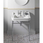 Burlington Bespoke Umywalka ścienna 61x50,5 cm jednootworowa, Martinez B51THMART