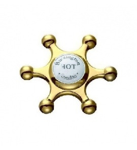 Burlington Birkenhead Pokrętła do baterii (para) złote T3 GOL