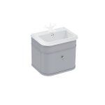 Burlington Chalfont Szafka podumywalkowa z szufladą bez uchwytu 65x47 grey CH65G