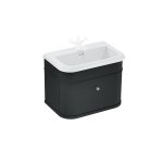  Burlington Chalfont Szafka pod umywalkę z szufladą 75x47 black matt CH75MB