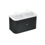  Burlington Chalfont Szafka pod umywalkę z szufladą 100x47 black mat CH100MB