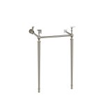 Burlington Classic Stelaż pod umywalkę 42x40 Brushed Nickel T52BNKL