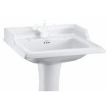 Burlington Classic Umywalka 65x57,5 biała B151TH