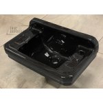      Burlington Edwardian Cloakroom Umywalka 51x30 czarny połysk B8RJET WYPRZEDAŻ MAGAZYNOWA !!!