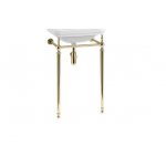  Burlington Edwardian Cloakroom Stelaż pod umywalkę gold T21AGOLD