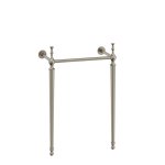Burlington Edwardian Cloakroom Stelaż pod umywalkę Brushed Nickel T21ABNKL