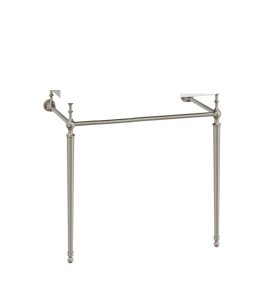 Burlington Edwardian Stelaż pod umywalkę Brushed Nickel T50BNKL