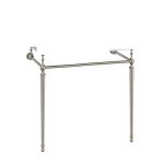 Burlington Edwardian Stelaż pod umywalkę Brushed Nickel T50BNKL