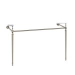 Burlington Edwardian Stelaż pod umywalkę Brushed Nickel T51BNKL