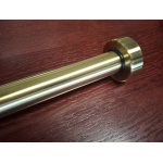   Burlington/Galatea Design Syfon umywalkowy z okrągłym spodem Złoto szczotkowane W14BRG/GDW14BRG W MAGAZYNIE!!