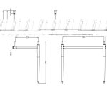 Burlington Guild Stelaż 80,5x48,8 gold GU85X77G