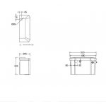 Burlington Jet Spłuczka do kompaktu czarny C1JET