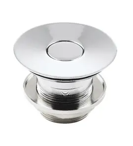 Burlington Korek automatyczny do wanien bez przelewu Chrom CW13