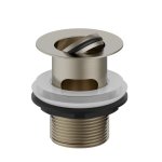 Burlington Korek umywalkowy Brushed Nickel W18BNKL