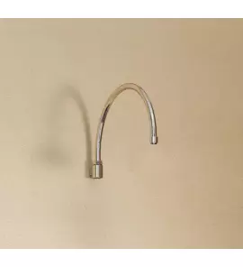    Burlington Ramię prysznicowe zakrzywione montowane do ściany chrom V20 Tylko 2 sztuki w takiej cenie!