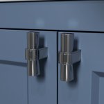 Burlington Riviera Klamki do szafki Chrom RIVF13C