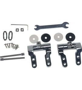 Burlington Riviera Zawiasy do deski wolnoopadającej przezbrojenie chrom BURSP1684 W MAGAZYNIE 