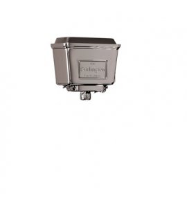 Burlington Spłuczka górnopłuk chrom aluminium T70CHR