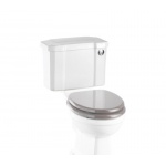 Burlington Spłuczka z przyciskiem biała C4