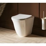 Burlington Strand Miska bezrantowa 51x36 z deską wolnoopadającą biała SN6117CW