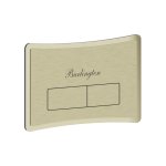 Burlington Strand Płytka spłukująca 25,5x18 brushed brass SNFLUSHF