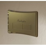 Burlington Strand Płytka spłukująca 25,5x18 brushed brass SNFLUSHF