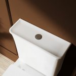 Burlington Strand Przycisk spłukujący brushed nickel SNWCBUTTONL