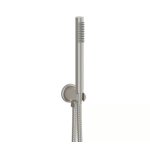 Burlington Strand Słuchawka prysznicowa z wężem i przyłączem ściennym brushed nickel SN963L