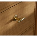 Burlington Strand Uchwyt meblowy brushed brass SNFHF