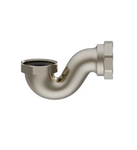 Burlington Syfon do odpływu wannowego 1 1/2" Brushed Nickel CW3BNKL