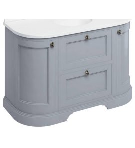 Burlington Szafka pod umywalkę szara FC4G