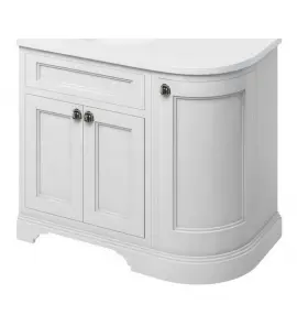 Burlington Szafka pod umywalkę 100x55 Lewa Matt White FC2W