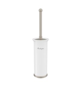 Burlington Szczotka do WC wolnostojąca Brushed Nickel BUR025L