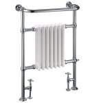 Burlington Trafalgar Grzejnik wodny Chrom/Biały R1CHR