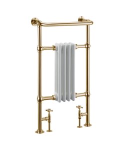 Burlington Trafalgar Grzejnik wodny Gold/Biały R2GOLD