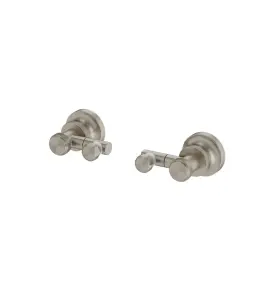 Burlington Uchwyt do mocowania lustra (para) Brushed Nickel MI19091L