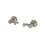 Burlington Uchwyt do mocowania lustra (para) Brushed Nickel MI19091L