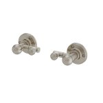 Burlington Uchwyt do mocowania lustra (para) Brushed Nickel MI18501L