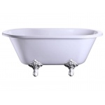 Burlington Windsor Wanna wolnostojąca 150x75 bez nóżek biała E4