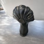   Burlington Windsor Wanna wolnostojąca 170x75 cm biała z odpływem i nogami czarnymi E3+L3B+1610008NS WYPRZEDAŻ EKSPOZYCJI!!