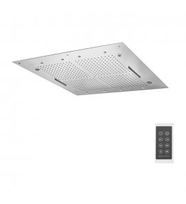 Carlo Frattini Hamonia Deszczownica prysznicowa sufitowa 950x950 mm z diodą LED Chrom F2900CR