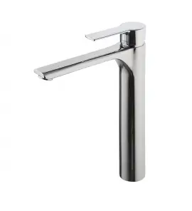 Carlo Frattini Mast Bateria umywalkowa jednootworowa wysoka z korkiem Chrom F3131/HCR.ES