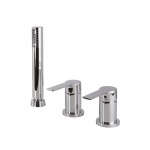 Carlo Frattini Mast Bateria wannowa 3-otworowa Chrom F3144/1CR